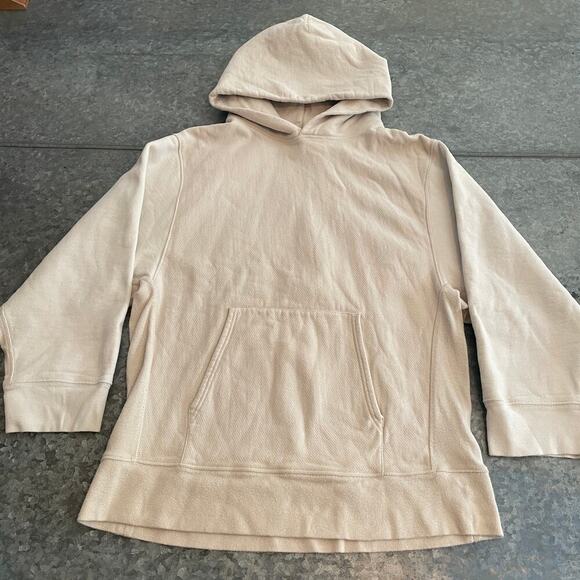 Yeezy Season 3 Off White Cream Hoodie Sweatshirt Medium Kanye West Oversized - Picture 1 of 9